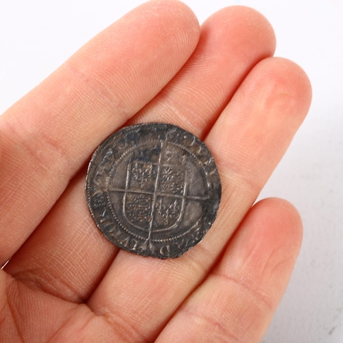 215 - An Elizabeth I silver sixpence Mint Arc Eglantine 1674, 2.4g, diameter 25.5mm