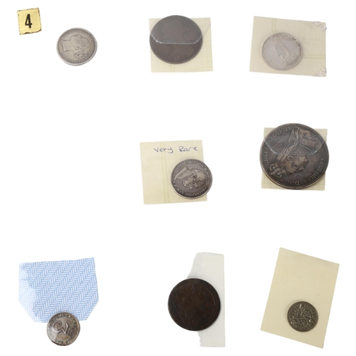 218 - A collection of British coins, 18th and 19th century (8)