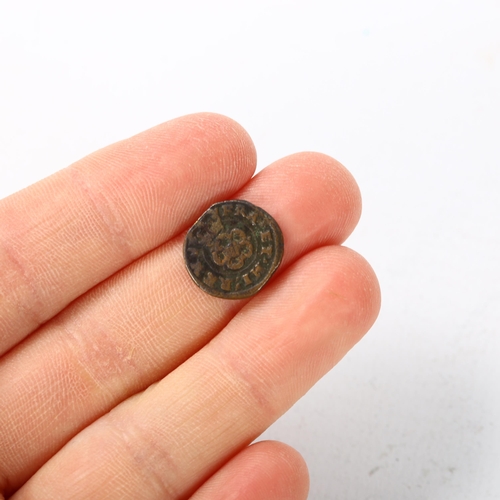 224 - A Charles I Rose farthing, 1.1g, diameter 13.5mm