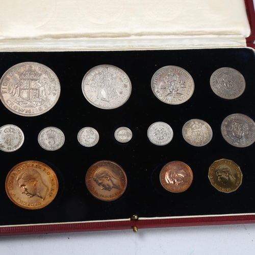 261 - A 1937 George VI Specimen Coin set, in original presentation box and outer box