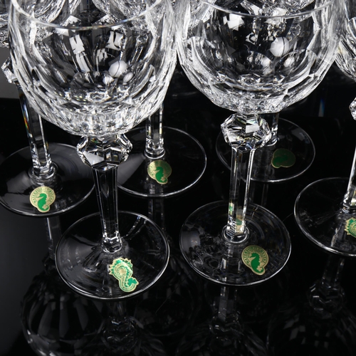 262 - A set of 6 Waterford Irish Crystal Curraghmore pattern glasses (6)