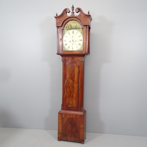 2141 - JAMES PIRIE OF CULLEN, a 19th century Scottish mahogany cased eight day longcase clock, with 12