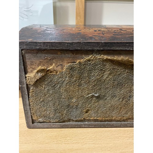 76 - 2 x 19th century Tunbridge Ware boxes, comprising a cube parquetry inlaid stationery box with slopin... 