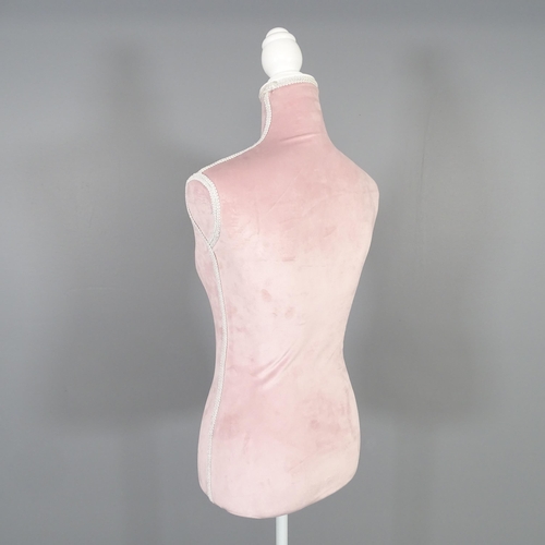 2502 - A modern shop display mannequin on stand. Height 165cm.