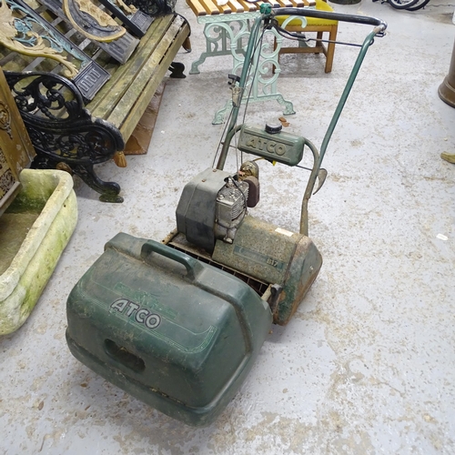 2649 - An ATCO Commodore B17 petrol mower. Not seen working.