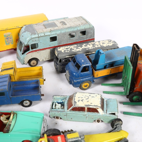 109 - DINKY - a quantity of loose Dinky and Dinky Supertoys, including a Dinky Supertoys big Bedford van a... 