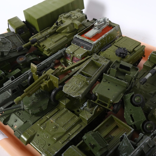 113 - DINKY - a quantity of loose Dinky and Dinky Supertoys, all military related in nature, including Din... 