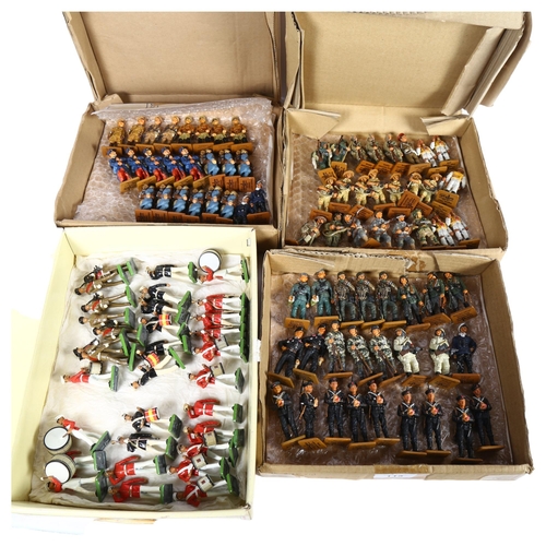 115 - DEL PRADO COLLECTION - a quantity of loose figures, including various German military divisions from... 