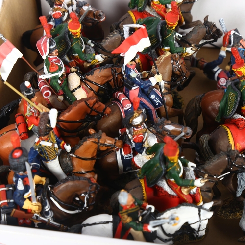 116 - DEL PRADO COLLECTION - a quantity of loose figurines, various infantry on horseback, including vario... 