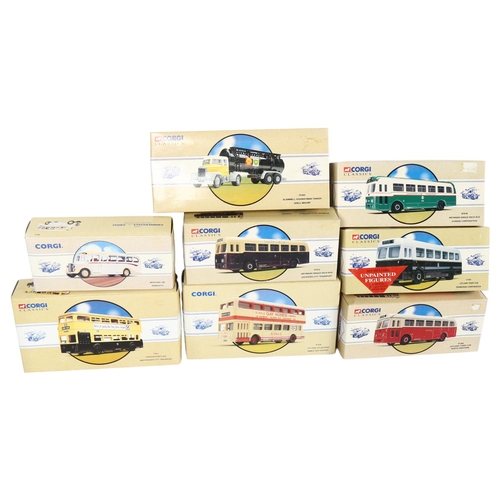 118 - CORGI CLASSICS - a quantity of boxed Corgi Classic diecast vehicles, mostly bus related in nature, i... 