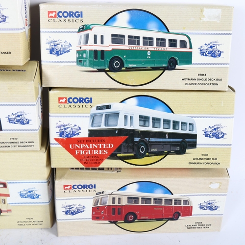 118 - CORGI CLASSICS - a quantity of boxed Corgi Classic diecast vehicles, mostly bus related in nature, i... 