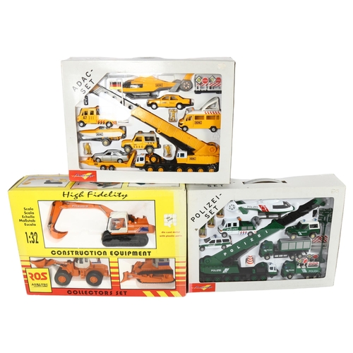 125 - Ros Agritec model S.R.L, 1:32 scale diecast model set, High Fidelity Construction Equipment Collecto... 