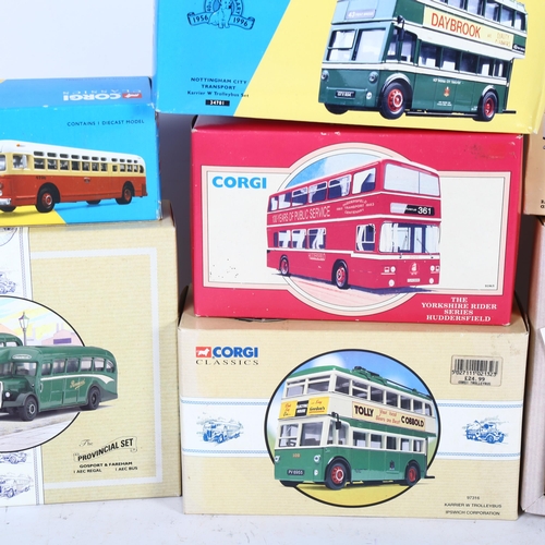 129 - CORGI - a quantity of boxed Corgi diecast vehicles, including Corgi Classics model no. 97316 Karrier... 