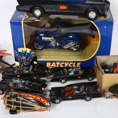 160 - BATMAN - a group of Vintage Batman related toys, vehicles and accessories, including several Corgi T... 