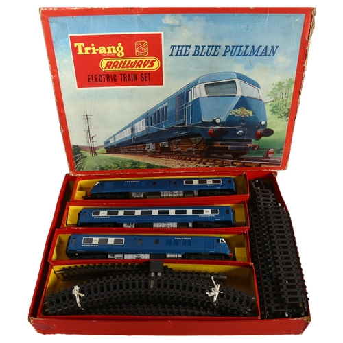 188 - TRI-ANG - an HO/OO gauge electric train set, a blue Pullman, complete and in original box