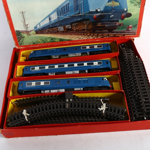 188 - TRI-ANG - an HO/OO gauge electric train set, a blue Pullman, complete and in original box