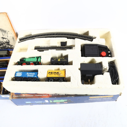 189 - A Hornby Railways OO gauge Industrial Freight electric train set, in original box, and a Formo elect... 