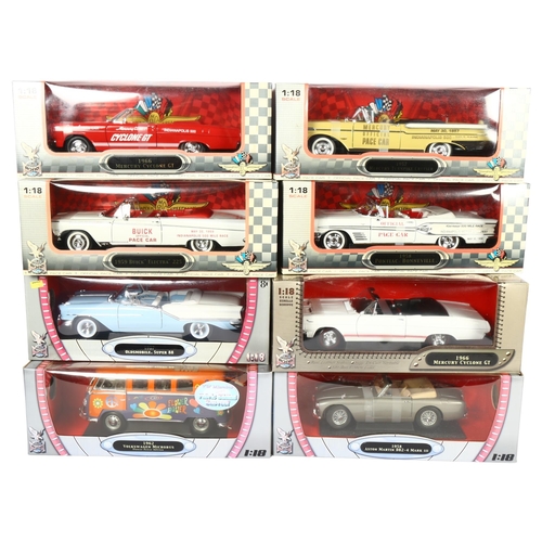 19 - ROAD SIGNATURE COLLECTION - a group of 1:18 scale diecast vehicles, complete in original boxes on as... 