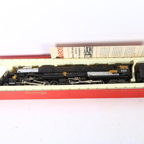 220 - RIVAROSSI - an HO gauge 1254 locomotive 4-8-8-4 Big Boy Union Pacific steam locomotive and tender, i... 