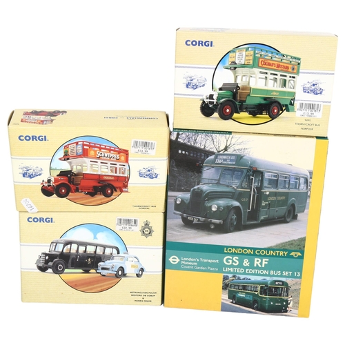 233 - CORGI - a group of 3 Corgi Commercial diecast vehicles, complete in original boxes, including set 97... 