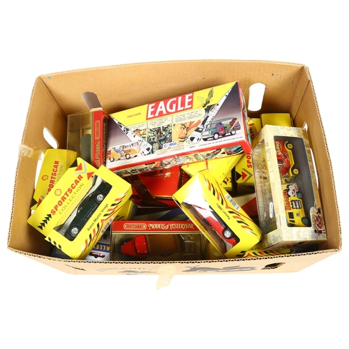 242 - A quantity of boxed diecast vehicles, including many from the Shell Sportscar Collection, Lledo The ... 