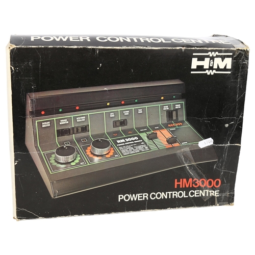 245 - HAMMANT & MORGAN LTD - an H&M HM3000 power control centre, complete and in original box