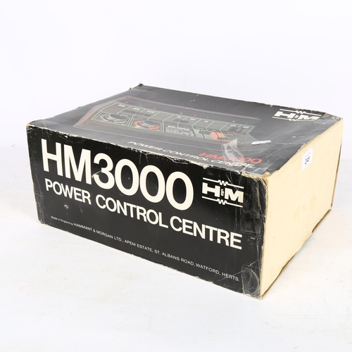 245 - HAMMANT & MORGAN LTD - an H&M HM3000 power control centre, complete and in original box