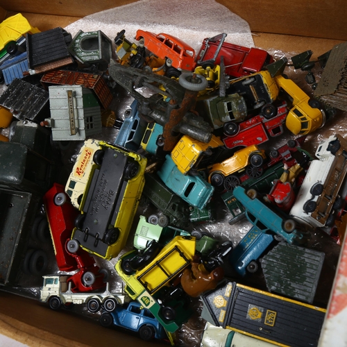 247 - A quantity of loose diecast vehicles, such brands as Lesney, Britains Ltd, Budgie Toys, Dinky Toys e... 