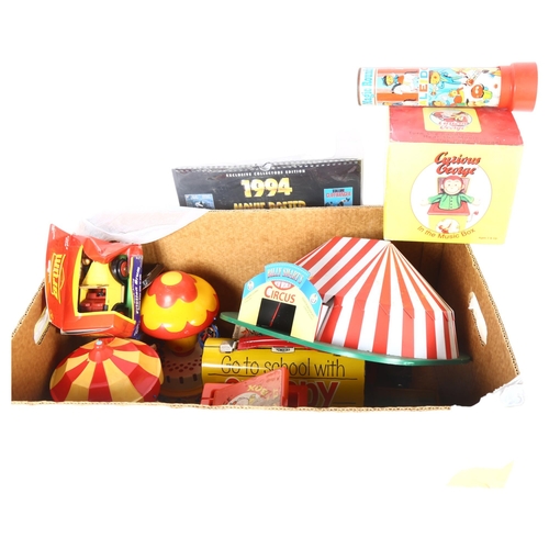 43 - A quantity of various Vintage toys, including a Fisher Price Jack-In-The-Box puppet, The Magic Round... 