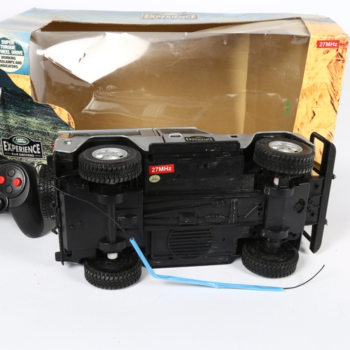 49 - The Land Rover Experience 4x4 Driving radio control Defender, in original box