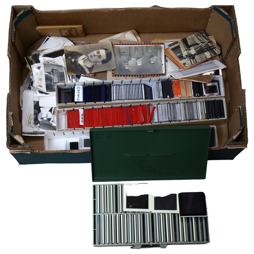 362 - A large quantity of various photographs and slides (boxful)