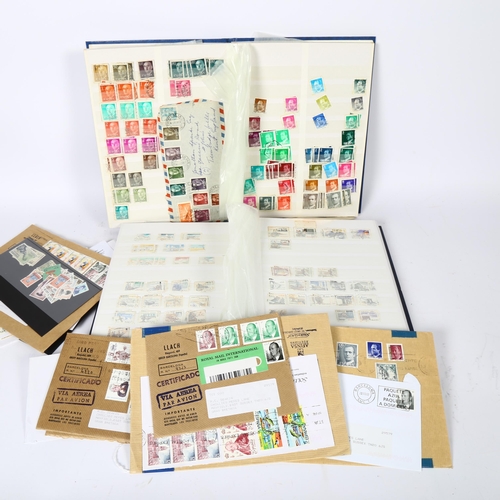 369 - POSTAGE STAMPS - 2 stock books, Portugal and Spain (2)