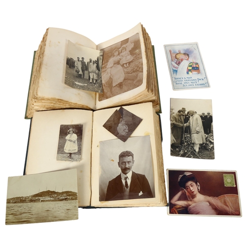 380 - 2 albums of family photographs, circa 1900