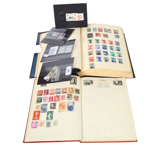 387 - 3 small sleeves of stamps, including Gold Coast Ghana Independence 6th March 1957, St Vincent and 2 ... 