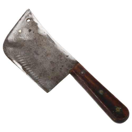 413 - Rovinoh, a small Antique steel-bladed cleaver, L25cm