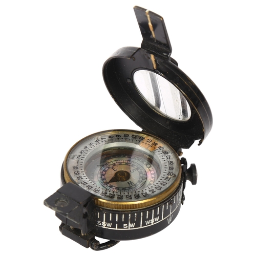 419 - T.G. Company Ltd London, a Second World War military compass, no. 39307, dated 1940, MkII