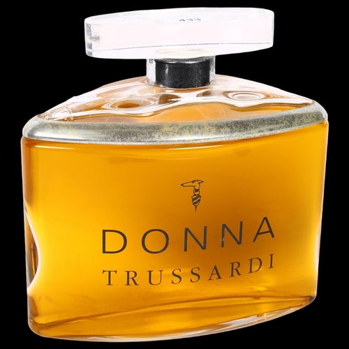 433 - DONNA TRUSSARDI - a large shop advertising perfume bottle, H25cm