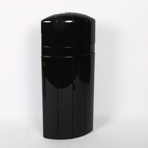 435 - EXCESS PACO RABANNE - a black plastic advertising scent bottle, H38cm