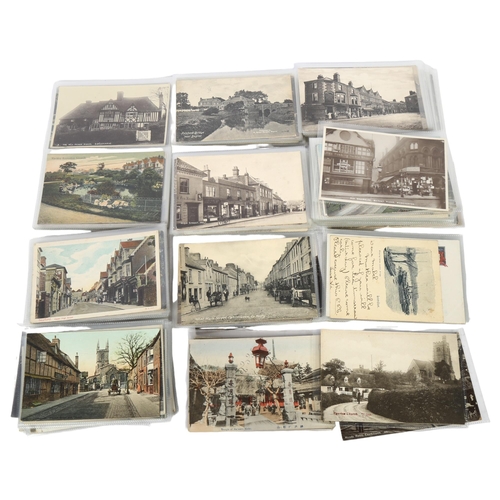 450 - Approx 150 Vintage topographical postcards