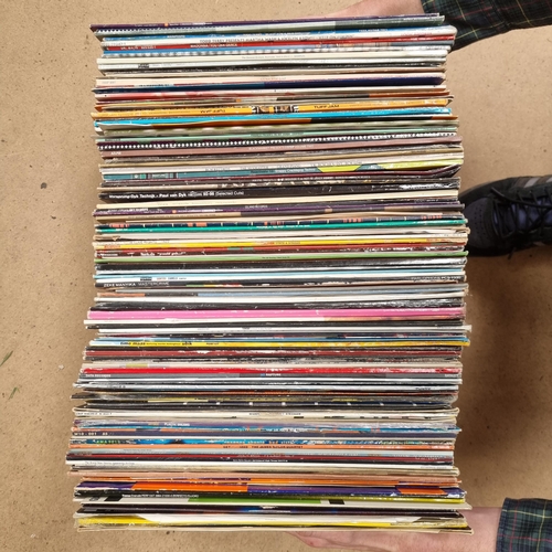 592 - A quantity of vinyl LPs, 90s/00s dance music in genre, including such artists as Roni Size, Fatboy S... 