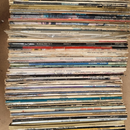 600 - A quantity of quadraphonic LPs, from the 1970s, including such artists Carlos Santana, Duke Ellingto... 