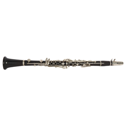 617 - Boosey and Hawkes - A clarinet with Callet mouthpiece, in hard-shell branded carry case.