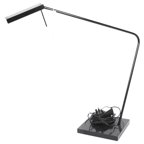 625 - Luxo Ninety - A contemporary designed desk lamp with maker's mark and LED bulb.