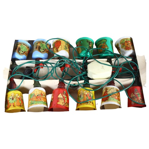 70 - OSRAM - quantity of boxed Vintage party lights, with nursery rhyme decoration.