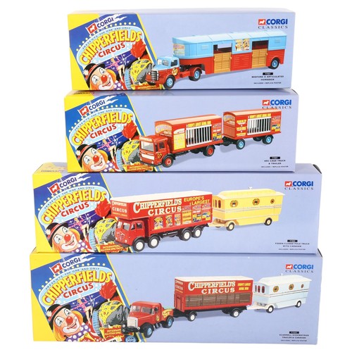 78 - Corgi classics / Chipperfield circus - A group of Vintage boxed diecast vehicles, including set 9788... 