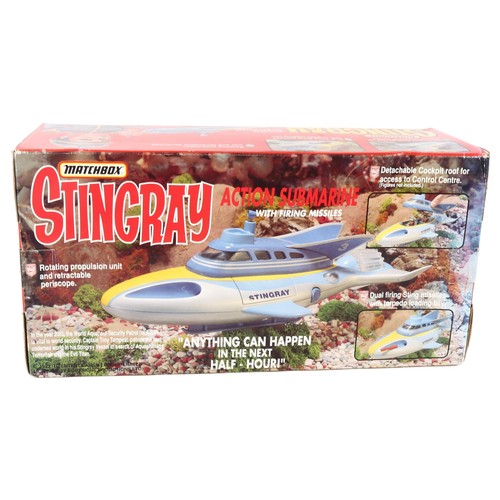 87 - Stingray - A Matchbox Stingray action submarine, complete and in original box.