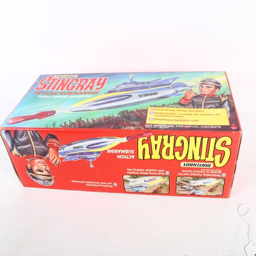 87 - Stingray - A Matchbox Stingray action submarine, complete and in original box.