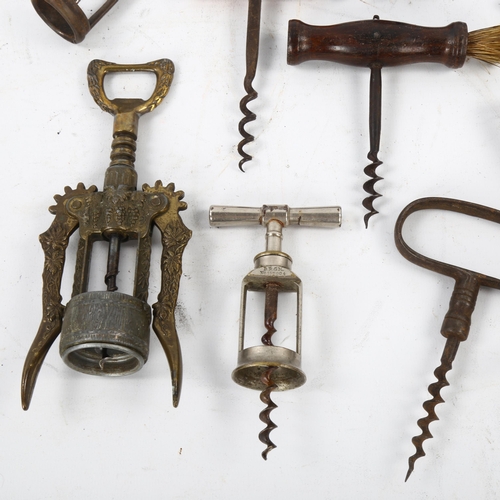 109 - A collection of various corkscrews