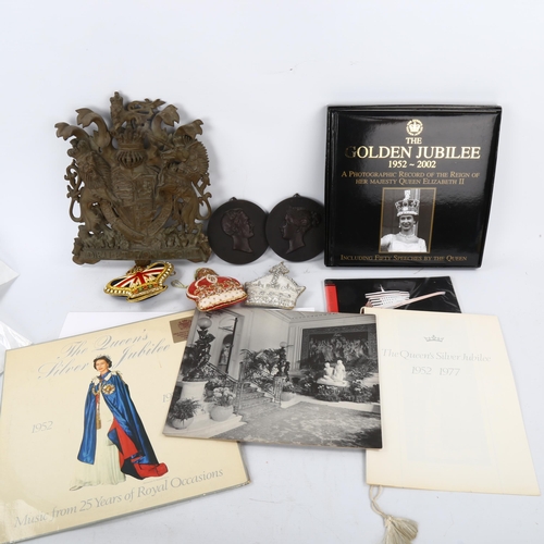 150 - ROYAL INTEREST - a group of various items, including a Christmas card from Prince Charles and Camill... 