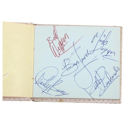 3 - THE ROLLING STONES - An Autograph album containing signatures of Mick Jagger, Bill Wyman, Brian Jone... 